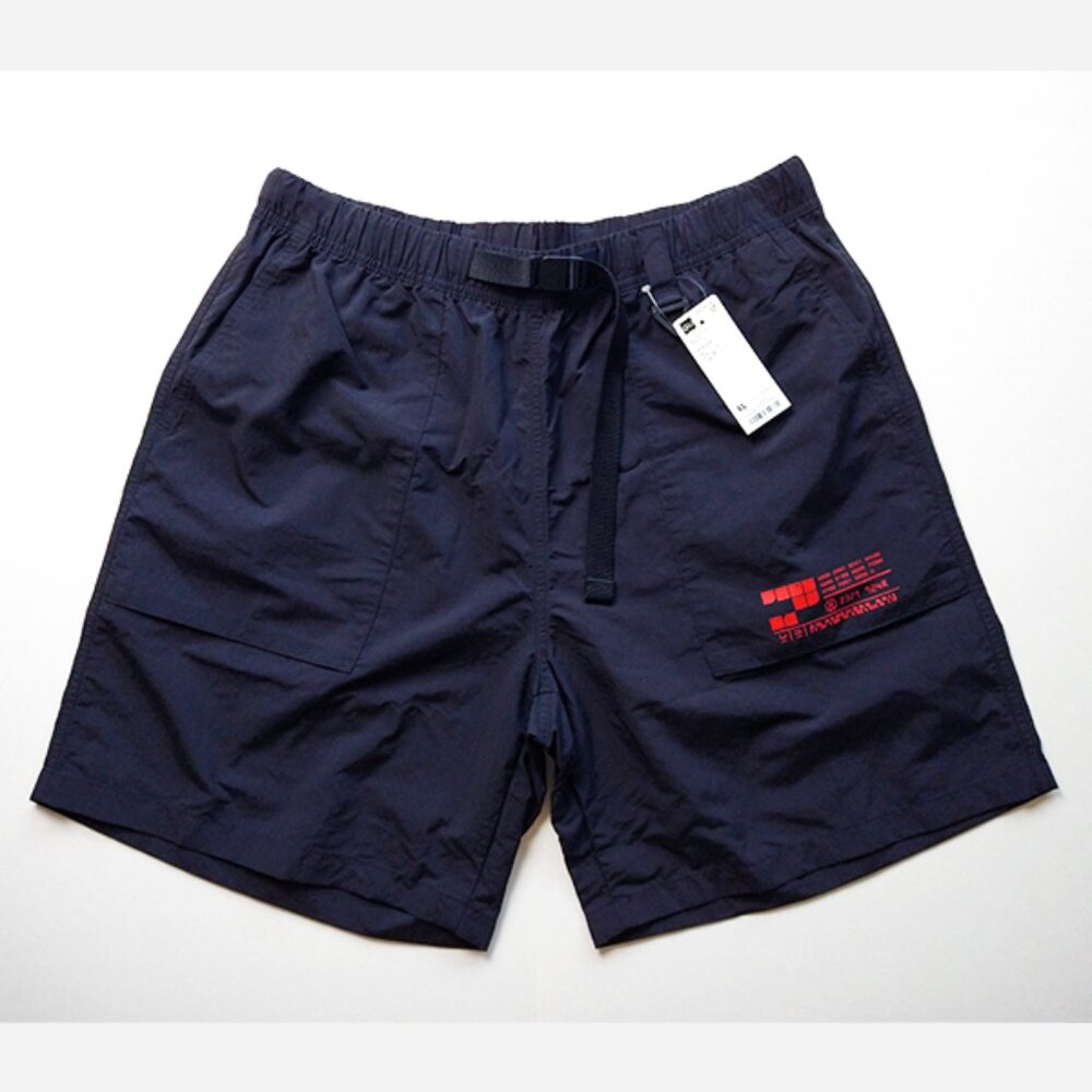 GU Death Stranding 2 Ripstop Shorts Short Pants Black NWT Hideo Kojima Uniqlo